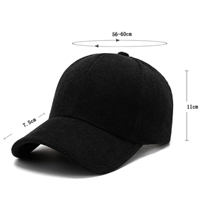 Gorra de Béisbol con Logotipo Personalizado de Última Moda, al por Mayor, Unisex, de Poliéster y Algodón, de Alta Calidad, Transpirable e Impermeable - Product Image 3