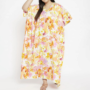 Vestido de Noche Kaftan Holgado de Estilo Relajado, Talla Grande, el Más Vendido - Product Image 2