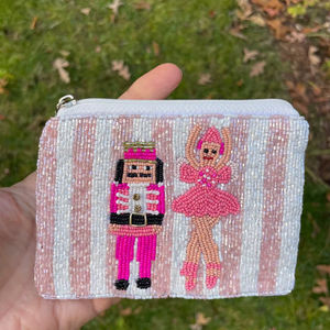 Bolso de mano floral hecho a mano con cuentas, estilo vintage, bordado, plegable, para noche, fiesta, boda, monedero - Disponible para venta al por mayor - Product Image 1