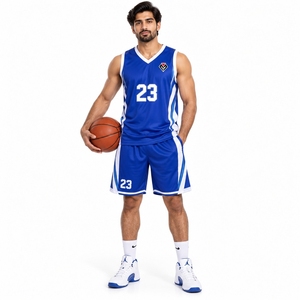 Uniforme de Baloncesto de Material Transpirable, Construcción Duradera, Ligero, Ajuste Cómodo, Ropa Deportiva de Baloncesto de Alta Calidad OEM - Product Image 1