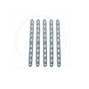 แผ่นยึดกระดูกไทเทเนียมแบบไดนามิก 14 รู ของ Al Mida Healthcare Orthopedic รุ่น Linear Dynamic Series สำหรับสัตว์ ได้มาตรฐาน ISO13485 - Product Image 1