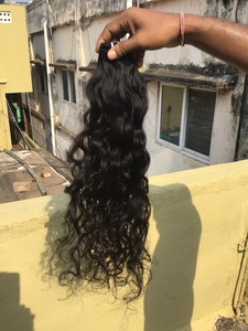 Extensions de cheveux humains bouclés indiens de 28 pouces, mèches de cheveux humains bruts - Product Image 2