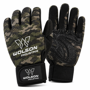 Gants de musculation durables à doigts entiers, prise confortable, soutien pour l'entraînement, la remise en forme et la performance athlétique. - Product Image 1