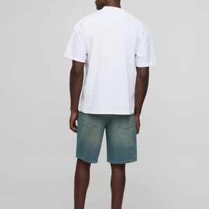 Short en jean pour homme, anti-plis, respirant, prix raisonnable, tendance, dernières créations, haute qualité, très demandé. - Product Image 3