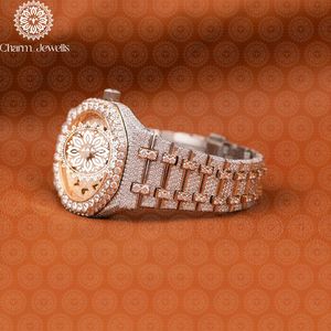 Reloj de Lujo para Hombre Charm Jewells, Caja de Acero Inoxidable, Esfera Analógica de 40 mm, Cierre Oculto con Botón, Cristal, Mecánico - Product Image 3