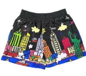 Shorts de rugby 100 % coton pas chers en gros, logo personnalisé, séchage rapide, short de plage pour garçons avec cordon de serrage - Product Image 4