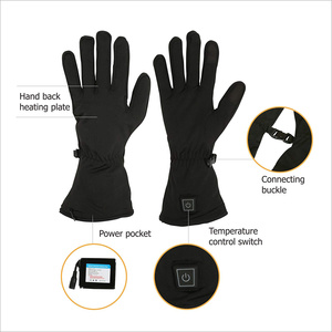 OEM Custom Various Styles Rechargeable <b>Battery</b> Electric Heated Gloves with Three Heating Levels - Product Image 2