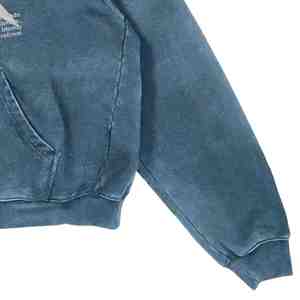 Sweat à capuche oversize pour homme Y2K Streetwear Blast Graphic, tissu jersey 100% coton lavé, personnalisable, grande taille au Pakistan - Product Image 3