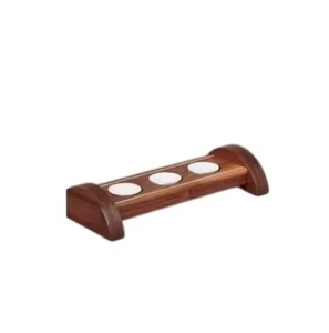 Superior Quality Wooden Candle Holder for Home Wood <b>Candlestick</b> Christmas Decor Hotel and Tabletop Premium Candle Stands - Product Image 4
