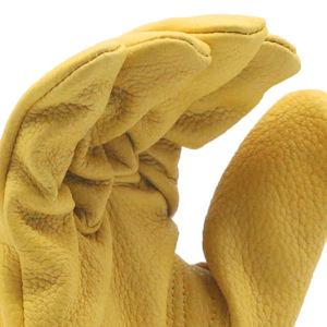 Guantes de Trabajo de Seguridad de Cuero, Guantes de Protección para Conducir Autobuses, Guantes de Piel de Oveja Auténtica para Hombre - Product Image 5