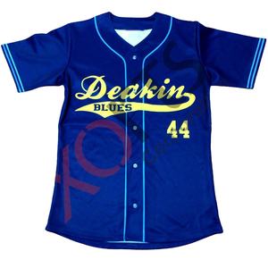 Camiseta de béisbol personalizada, Jersey de práctica de béisbol sublimada - Product Image 1