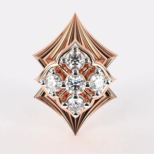 ZAWO HOUSE <b>Top</b> Quality Best Rates Diamond Earrings from India Lab grown Diamonds VVS1 Mossinate Quality jewelry wholesale - Product Image 5
