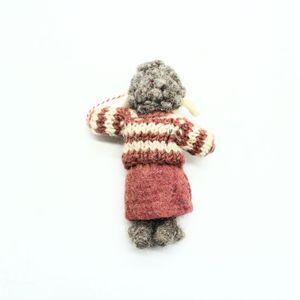Knitted Sheep Doll <b>Easter</b> Decoration Handmade Craft Hanging <b>Ornament</b> Cute Animal Decor for Spring and <b>Easter</b> - Product Image 2