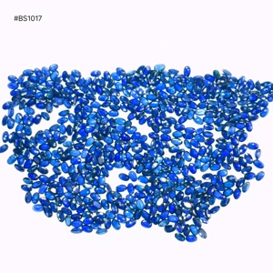 Saphir bleu de Madagascar de qualité supérieure, diffusion 194,62 ct, ensemble ovale et poire, qualité 3A, pierres précieuses facettées pour pendentif. - Product Image 2