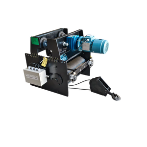 Heavy Duty 1 Ton 12 MTr Wire Rope Electric <b>Hoist</b> 6 Meter Lift Height 1/2 Fall System INOVIC Gearbox 4 Way Control Restaurants Ho - Product Image 1