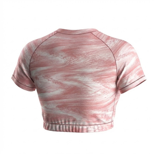 <b>Top</b> Selling Custom Polyester Material Made Women Crop <b>Tops</b> Reasonable Price Casual Wear Women Crop <b>Tops</b> - Product Image 2