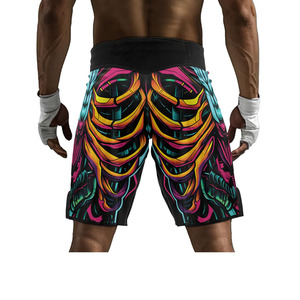 New High Quality MMA Training <b>Shorts</b> Custom Stretch Gym Fitness Sports <b>Shorts</b> Martial Arts Apparel Supplier - Product Image 2