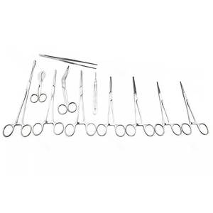 Juego de Instrumentos Quirúrgicos Dentales de Grado Alemán, 14 Piezas, Equipo Dental, Kit de Instrumentos Quirúrgicos de Acero Inoxidable Reutilizables, Uso Ortopédico Veterinario - Product Image 5