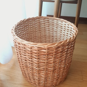 Handmade Modern Eco-Friendly Rattan <b>Flower</b> Pot <b>Basket</b> Natural Woven Plant Planter <b>for</b> Indoor Outdoor Garden Decor - Product Image 2