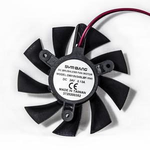 พัดลมระบายความร้อนแบบไหลตามแนวแกนมอเตอร์กระแสตรง80มม. พร้อมใบพัดพัดลม D8015F-YH1 - Product Image 2