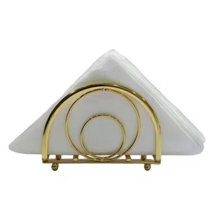 Stylish Statement Metal Napkin <b>Stand</b> For Dining Table And Kitchen Elegant Tissue <b>Stand</b> For Home Office And Restaurant - Product Image 4