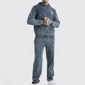 High Quality <b>Men</b> Acid Wash Tracksuit <b>Pullover</b> Hot Sale Low Price <b>Men</b> Tracksuit Best Selling Wholesale Price <b>Men</b> Tracksuit - Product Image 1