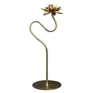 Modern Luxury <b>Brass</b> <b>Candlestick</b> <b>Holders</b> For Taper Candles Elegant Gold Metal Candle Stand For Wedding Centerpieces Table Decor - Product Image 5