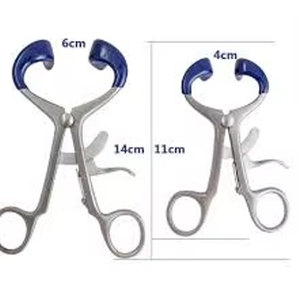 Écarteur buccal 14 cm, manuel, léger, en acier inoxydable, instrument chirurgical, prise précise, manipulation confortable, certifié MOL - Product Image 3