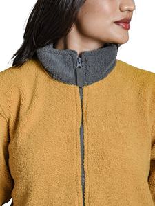 Chaqueta Polar para Hombre al por Mayor, Diseño Personalizado, Ropa de Exterior, Media Cremallera, Cuello Alto, Ecológica, Invierno, Unisex, Alta Calidad - Product Image 5