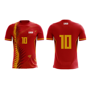 Wholesale Adult High Quality National Soccer Jersey Digital Print Breathable 100% Polyester Sleeveless V-neck Sport Wear - Product Image 5