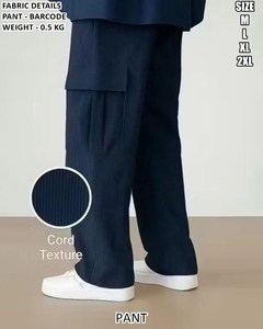 Pantalones Cargo Casuales Color Marrón para Hombre - Product Image 2