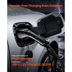 Cavo di Prolunga per Caricabatterie EV da 48 Amp, 21 Piedi, Compatibile J1772, 120V-240V, Cavo di Ricarica SAE per Veicoli Elettrici Lev - Product Image 6