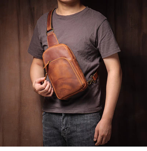 Lightweight <b>Chest</b> Sling Bag Cross Body <b>Storage</b> Pack Adjustable Shoulder Strap Water Resistant Casual Daily Travel Outdoor Carry - Product Image 3