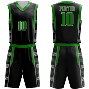 Uniforme de Baloncesto Sublimado, Uniforme Deportivo Reversible, Nuevo Diseño de Uniforme de Baloncesto en Venta - Product Image 1