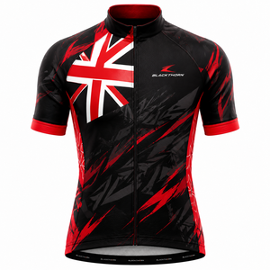 Maillot de Ciclismo con Diseño Sublimado Resistente al Viento, Elástico en Cuatro Direcciones, Impresión Digital, Diseño Personalizado para Equipos, Largo Frontal para Hombre - Product Image 3