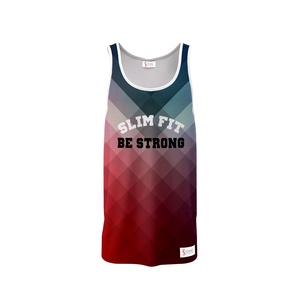 Camiseta sin mangas con sublimación personalizada para hombre, camiseta estampada, ropa deportiva - Product Image 4