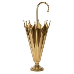 Metal Umbrella Stand With <b>Gold</b> Finish Suitable For Homes Offices Hotels And Commercial Spaces Umbrella Stand In <b>Gold</b> - Product Image 4