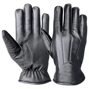 Fashionable Winter Warm Softshell Ski Leather Gloves From Pakistan Woman Man Snowboard Cycling Sheepskin PU Leather Outdoor - Product Image 1