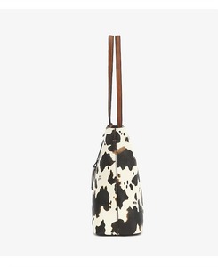 Bolso Tote Vintage de Cuero Genuino de Alta Calidad con Pelo de Vaca, Cierre de Cremallera, Hecho a Mano, Gran Capacidad, Bolso de Hombro - Product Image 2