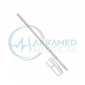 Couteau à chiseler manuel Cottle 18 cm, à coupe creuse graduée, en acier inoxydable, instrument de rhinoplastie et de chirurgie plastique ORL, certifié CE - Product Image 3