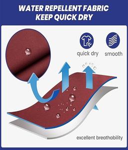 Pantalones Cortos de Alta Calidad, Sostenibles, con Cordón Elástico, de Secado Rápido, Corte Clásico, Hasta la Rodilla, Color Personalizado para Hombre - Product Image 5