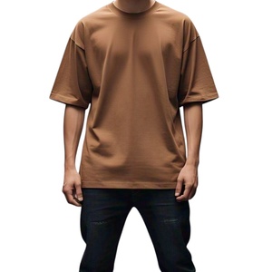 Camisetas para hombre recién llegadas, fabricante al por mayor, superventas, ropa informal para hombre, Camiseta de algodón 100% para hombre, ajuste holgado - Product Image 1