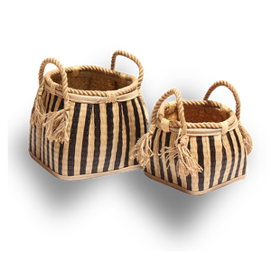 Factory Custom Different Size Made In Vietnam Hyacinth <b>Basket</b> Water Hyacinth Garden Supplies From Vietnamese Factory - Product Image 2