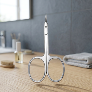 Ciseaux à ongles professionnels en acier inoxydable, coupe-cuticules de précision, pour usage en salon de manucure, manche rond, outil pour doigts d'adultes - Product Image 3