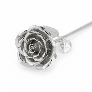 Rosa de Oro de 24k en Oferta, Rosa Bañada en Oro Real Hecha a Mano con Caja de Regalo de Lujo para el Día de San Valentín, Día de la Madre, Aniversario - Product Image 4
