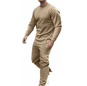 Blue Color Tracksuit for <b>Men</b> Athletic Sweat Suit Jogging Sets <b>Pullover</b> Fleece <b>Jacket</b> Pants Sweatsuits OEM Service Wholesale - Product Image 6