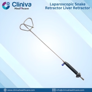 Retractor Laparoscópico Tipo Serpiente para Hígado, 5mmx330mm, Instrumentos Quirúrgicos Reutilizables de Alta Calidad - Product Image 1