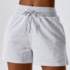 Shorts de sport personnalisés pour femmes, shorts de jogging, shorts de sport épais en coton et polyester pour femmes - Product Image 6