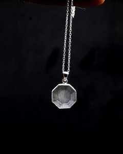 Collier pendentif en quartz clair, doré, élégant, avec pierre précieuse en cristal, bijou fantaisie, cadeau pour femme - Product Image 3