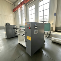 Dérouleur semi-automatique Mintai pour films laminés BOPP, CPP, PET, étiquettes adhésives, rouleaux de non-tissés, conversion 380V/220V 5kW
